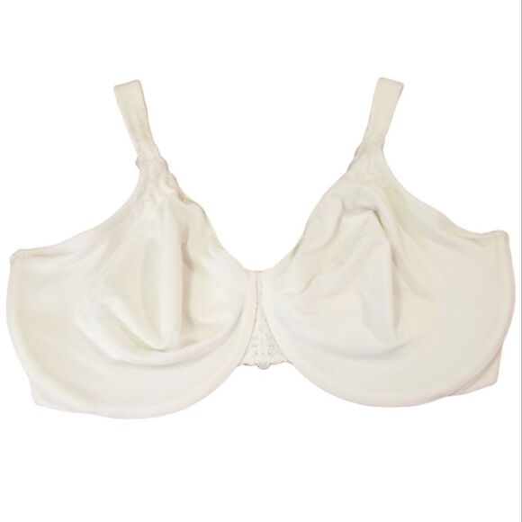 Lilyette Cream Seamless Cup Underwire Plus Size Bra - Picture 1 of 7